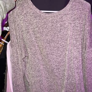 gray long sleeve